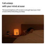 lampe chevet intelligente led blanc moderne minimaliste interrupteur tactile wifi bluetooth