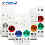 interrupteur led couleur rouge blanc vert moderne compact translucent fixation