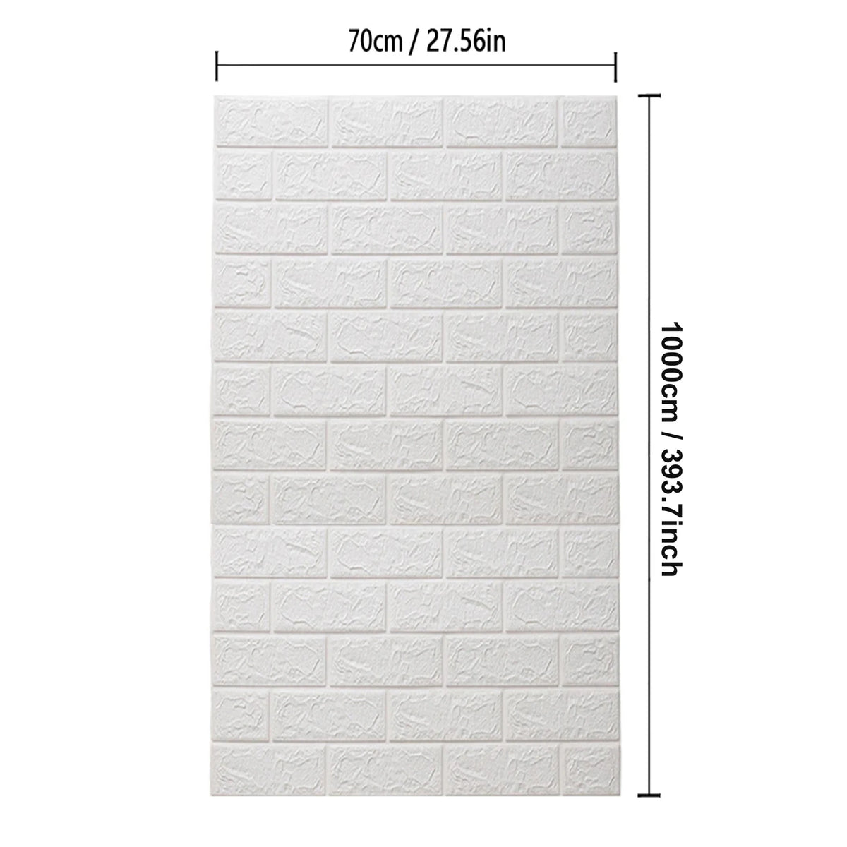 papier peint autocollant brique blanc moderne résistant humidité cuisine chambre aînés