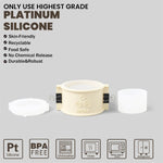 moule silicone bougie pot décoration maison flexible non adhésif facile nettoyage durable