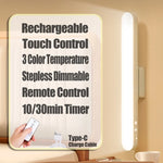 lampe led table rechargeable usb blanc moderne interrupteur tactile couleursversible armoire chambre veilleuse
