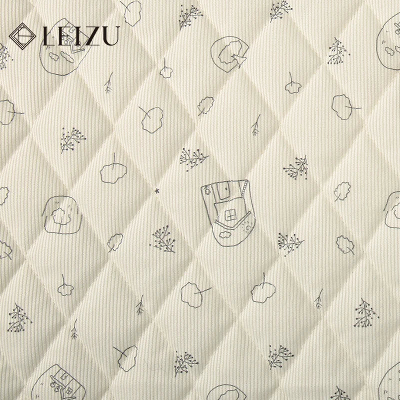 tissu imprimé fleurs lapins blanc rose vert bleu clair vintage enfantin résistant déchirure bricolage