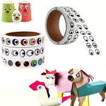 sticker multicolore yeux lèvres sourires adhésif décoration artisanal fête maison fournitures scolaires
