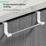 porte serviettes mural acier inoxydable blanc noir moderne clips serviettes suspendues rangement porte placard