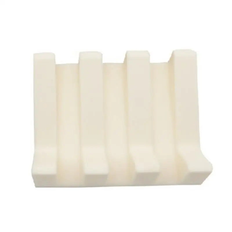support savon silicone marron blanc moderne facile nettoyer sans motif opacité minimaliste salle bain