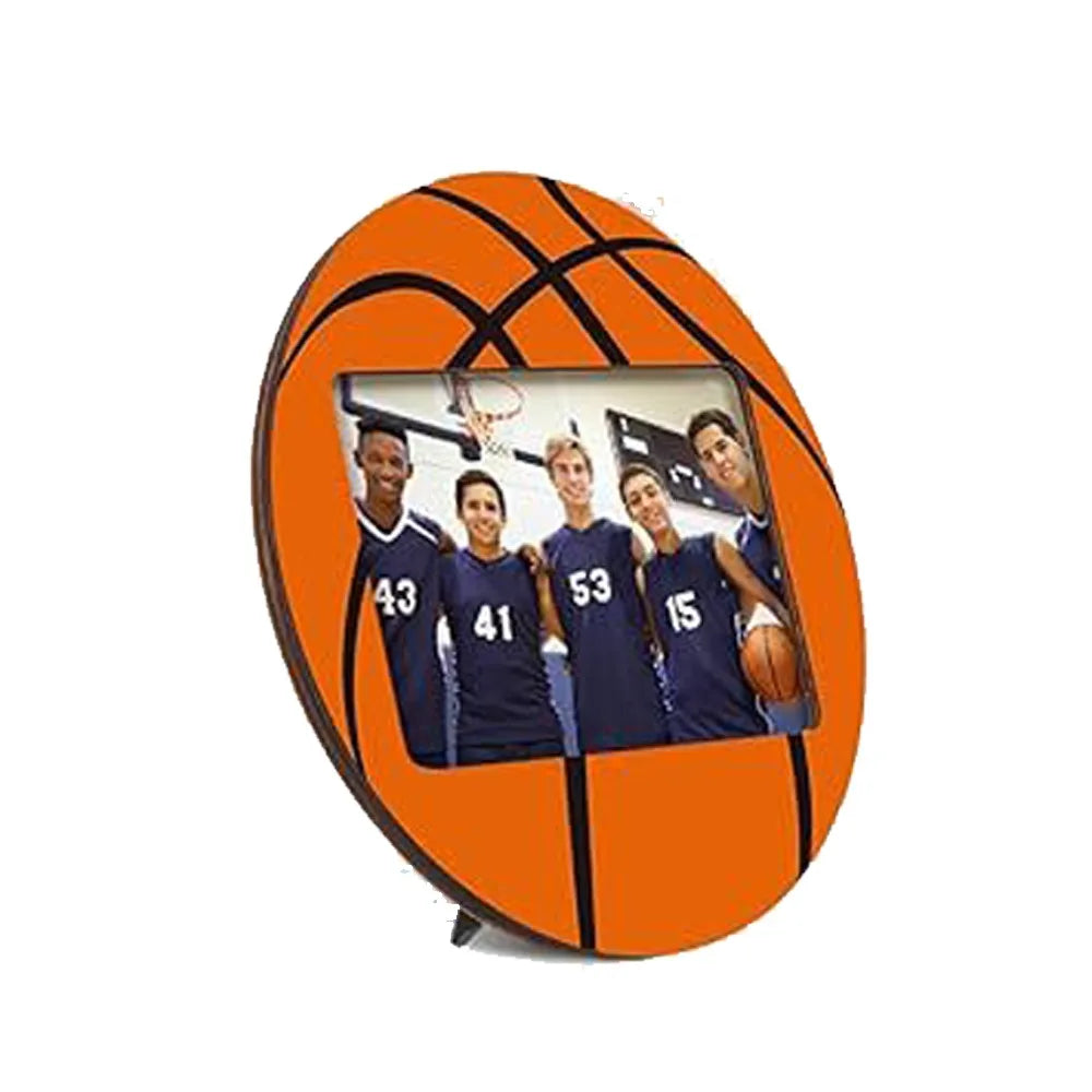 cadre photo sportif ballon football volley basket rugby noir blanc orange marron bleu vert