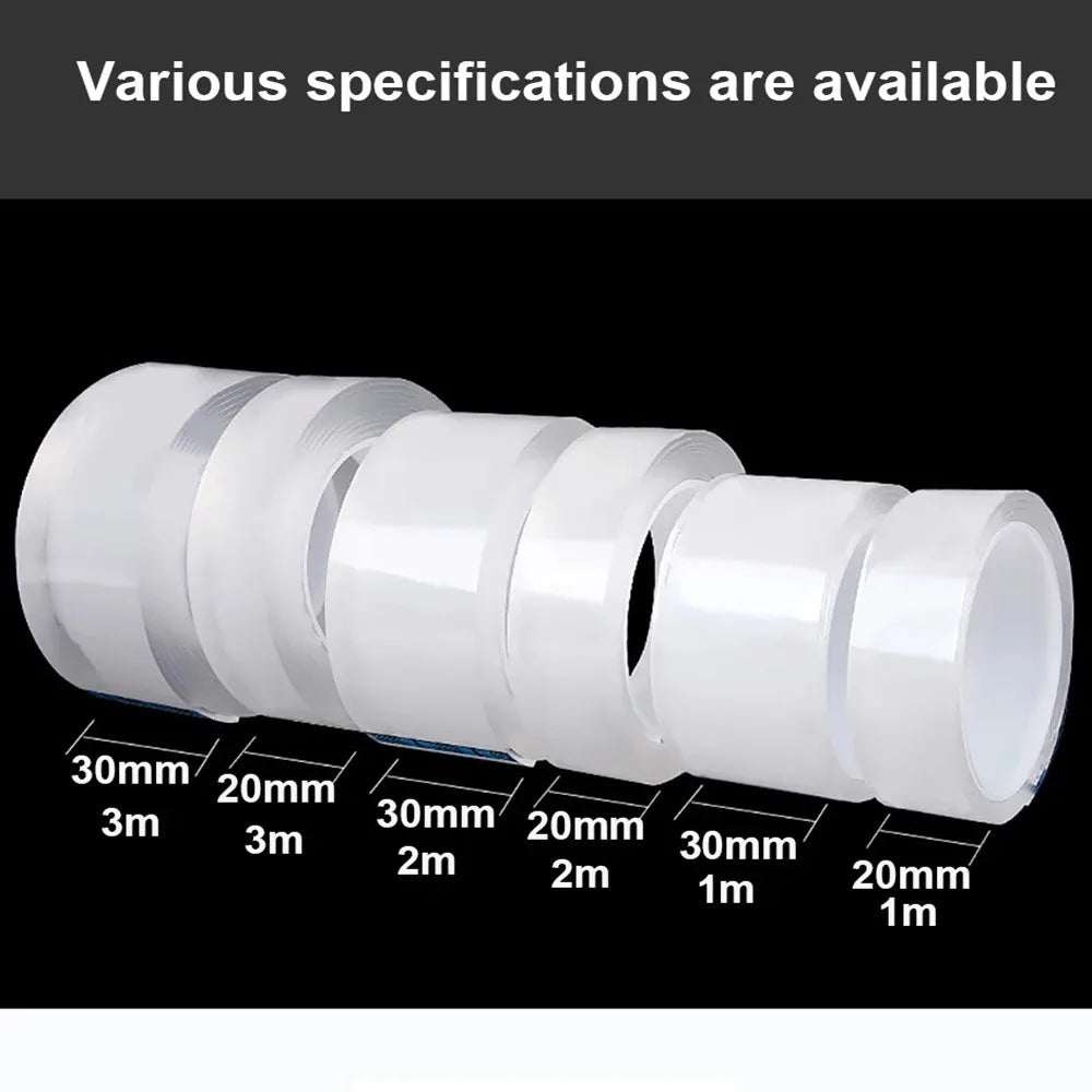 ruban adhésif blanc moderne 30mm 2m double face résistant lisse imperméable