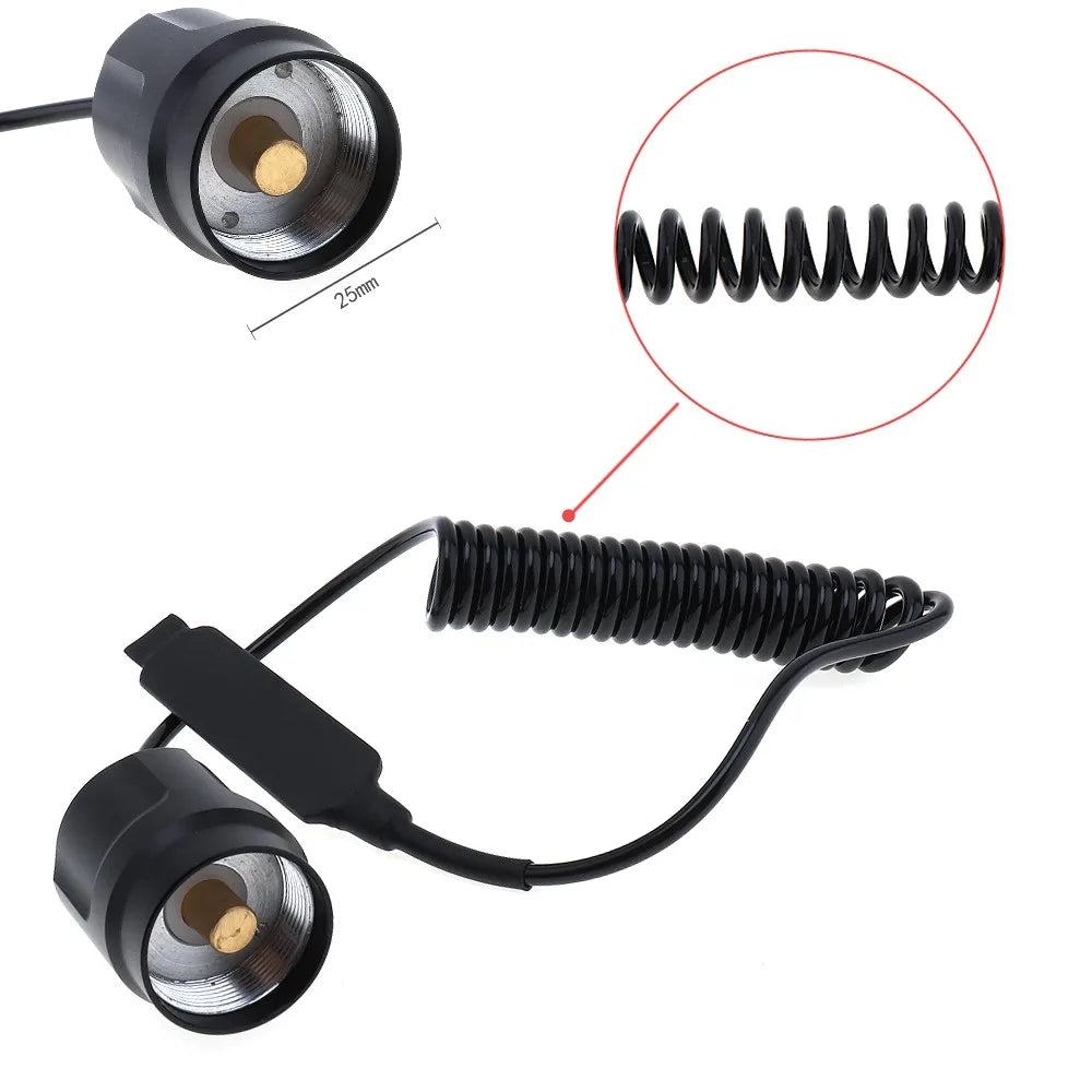 lampe torche noire led zoomable résistante 10w 1000 lumens texturée moderne 200 500mètres
