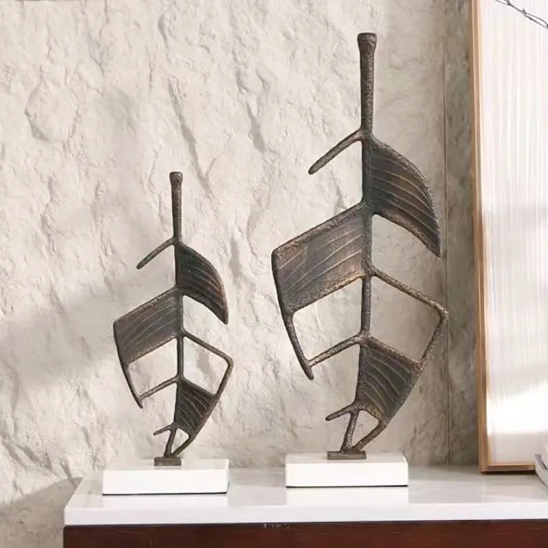 décoration moderne sculpture marbre échiquier géométrique pièce tic tac toe