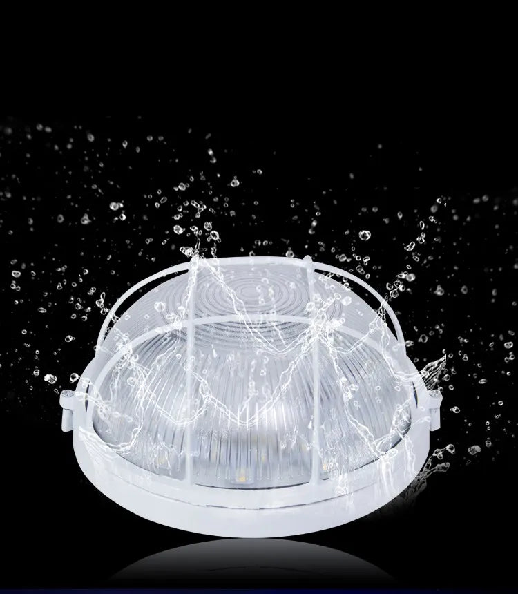 applique murale blanche classique rayures verticales lampe extérieure jardin cour véranda moderne
