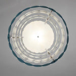 Suspension lumineuse moderne scandinave blanc bleu gris neutral warm white light
