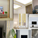 ruban decoratif or moderne adhesif 5m different largeurs lisse