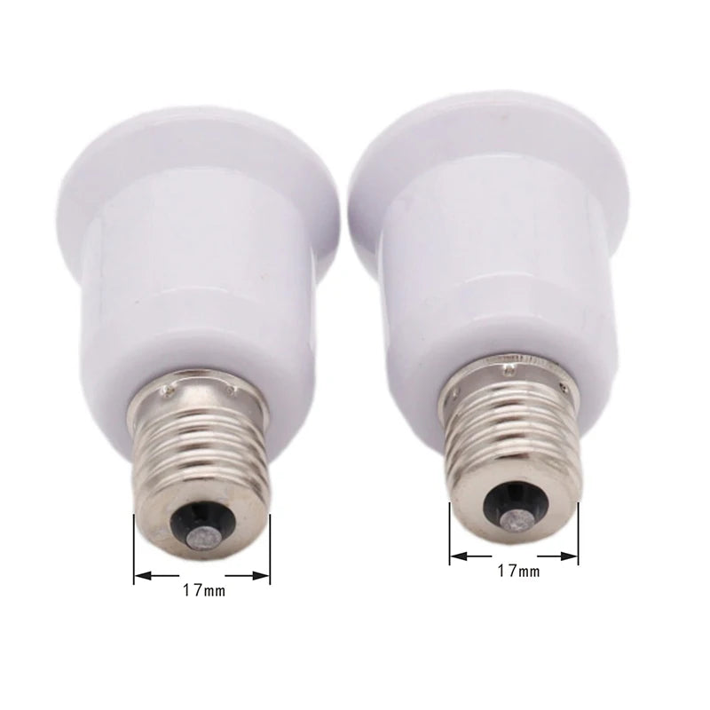 adaptateur lampe culot E17 E27 adhésif blanc moderne base lampe abs matériau