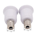 adaptateur lampe culot E17 E27 adhésif blanc moderne base lampe abs matériau