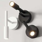 lampes murales modernes orientables led noir blanc chambre salon