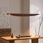 lampe suspendue marron clair moderne led tringle semi encastrée chromée