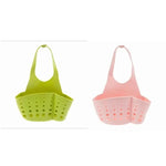 porte savon silicone perforé moderne vert rose bleu adhésif rangement évier multifonctionReusable
