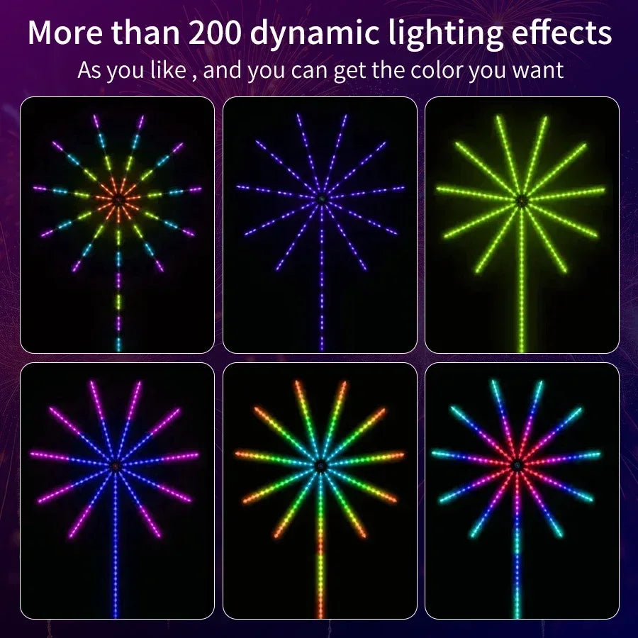 lumière led multicolore étoile moderne télécommande application synchronisation musique bluetooth usb