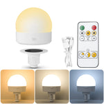 ampoule led rechargeable e27 couleurs blanc moderne télécommande tactile chambre réglable 5v usb