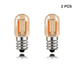 ampoules led filament amber glass vintage e12 blanc chaud 2200k dimmable 6pcs