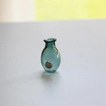 mini vase magnétique transparent noir jaune gris bleu rose vert minimaliste plantes artificielles