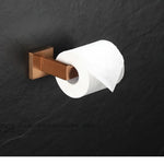 accessoires salle bain or rose moderne porte serviettes mural fixations métal