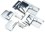 support couture argenté lisse opacité pratique boutons serrage broderie 30mm 40mm machine coudre