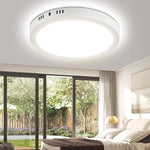 Lampe led blanc moderne ultra fine rond carré 30w 20w 15w 10w