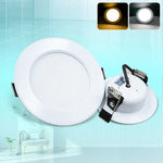 spots led blancs modernes clips métalliques 3w 5w 7w 9w 12w 15w 220v