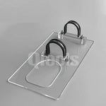 scie électrique tapis coupe guide orange noir clips pragmatiqueoutil brodeur