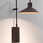 éclairage commercial moderne lampe murale conique marrin opaques extérieures led ambiance