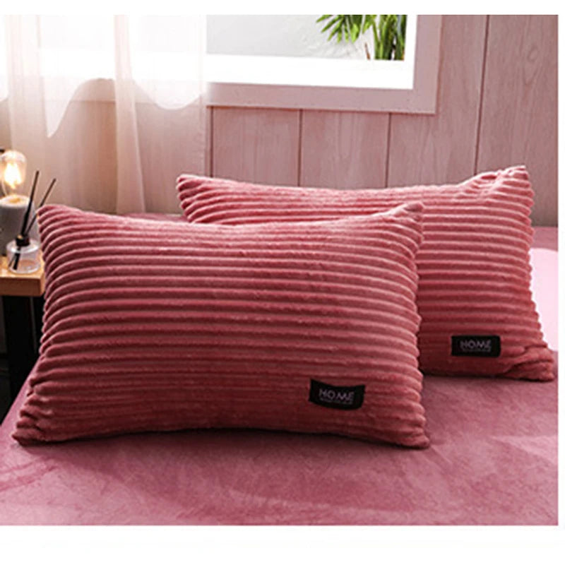 taies d'oreiller géométriques polyester jaune rouge moderne 48x74cm non toxiques adultes chambre coucher