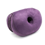 coussin donut rose moderne doux velours hanches bassin relaxation massage