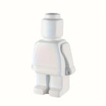 Vases céramique Lego vert blanc noir décoration intérieure moderne figurines ludiques