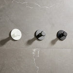 porte serviettes adhésifs acier inoxydable blanc noir crochets mural moderne cuisine salle bain