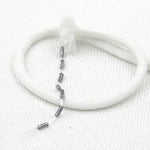 poids métalliques corde tressée anneaux boucles rideaux polyester accessoires anti flottants modernes utilitaires