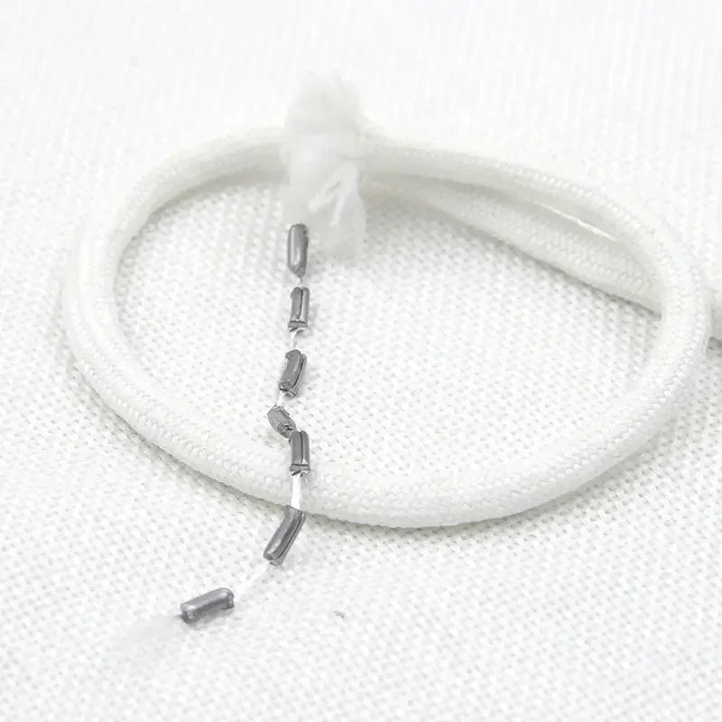 poids métalliques corde tressée anneaux boucles rideaux polyester accessoires anti flottants modernes utilitaires