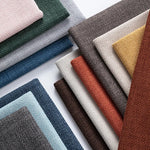 tissu polyester texturé résistant couleurs variées moderne 100cm 145cm décors meubles nappe couture