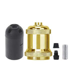 ampoule vis e27 or cuivre argent noir lisse brillant moderne industrielle fixée vis douille