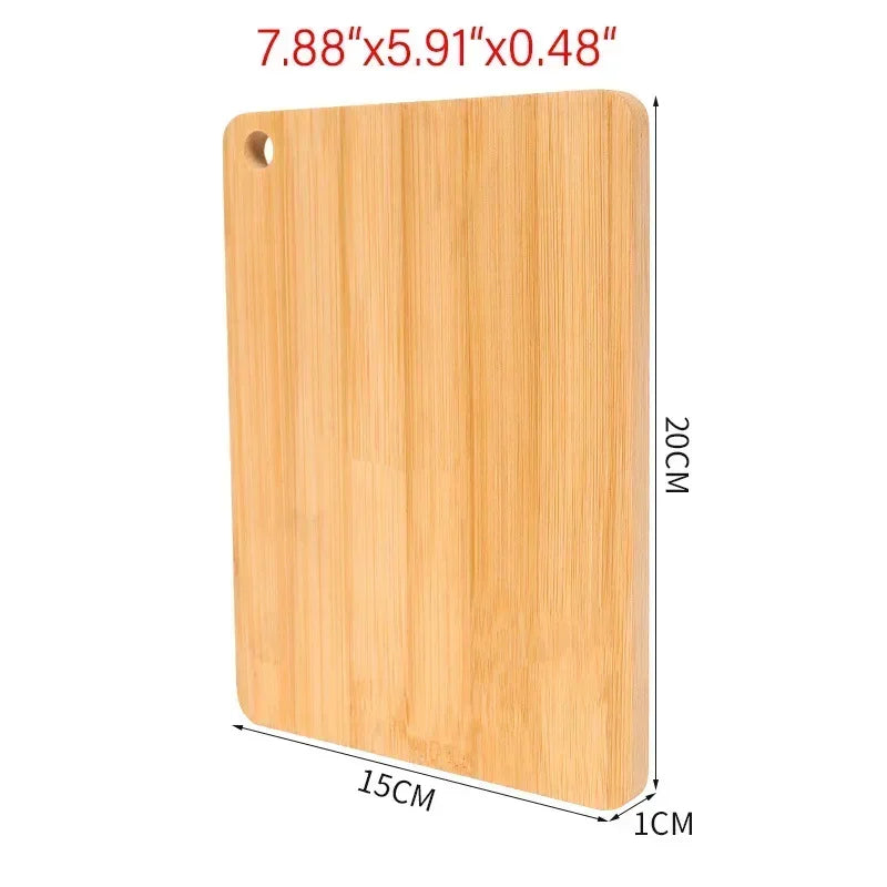 planches découper bambou naturel rectangulaires respectueuses environnement classiques poignée