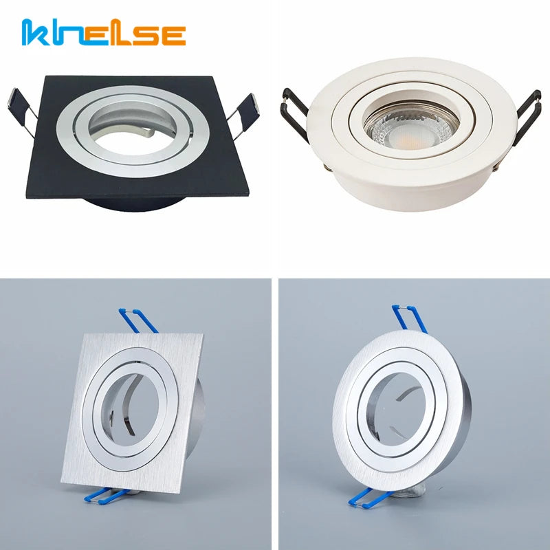 support spot led noir blanc argenté ajustable clips moderne minimaliste aluminium ccc rohs