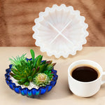 moule silicone forme fleur bol coquille diy artisanal transparent ornements craft suppléments