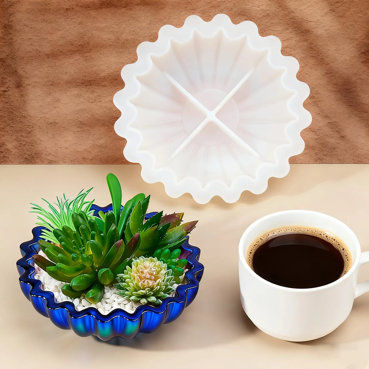 moule silicone forme fleur bol coquille diy artisanal transparent ornements craft suppléments