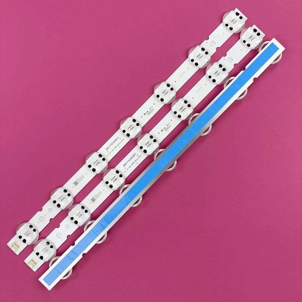 bande lumineuse led blanc bleu 423mm moderne connecteur usb 7led 110 240v