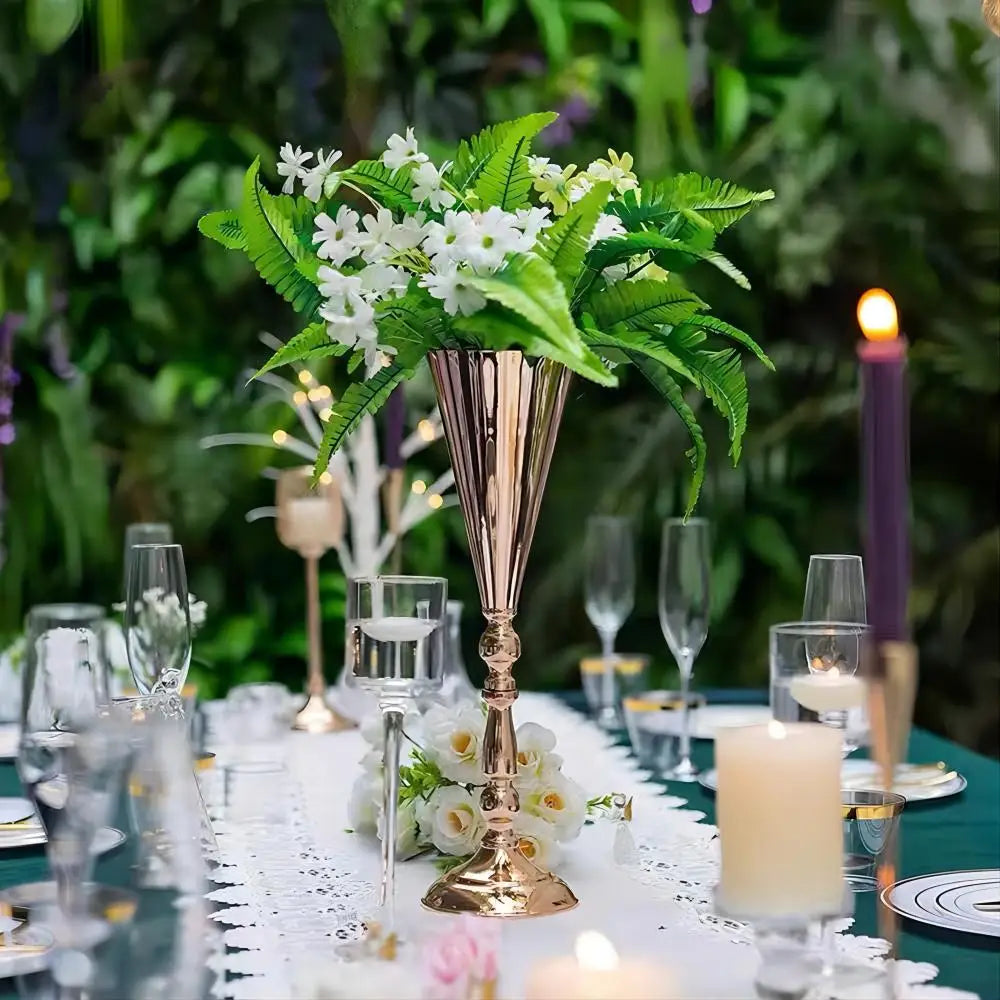 vases or ronds lisses opaques classiques mariages fiancailles événements anniversaires fêtes