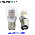 ampoules led 12v 24v blanc 500 lumens ba15d ba15s bateau navigation moderne