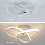 luminaire led blanc noir moderne abstrait surface éclairage quotidien couleurs interrupteur led driver