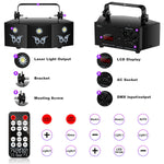 projecteur laser multicolore effet lumière scène dj disco mariage festivitésRGBO