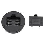 lampe led sept couleurs rechargeable base ronde moderne adhésif noir blanc
