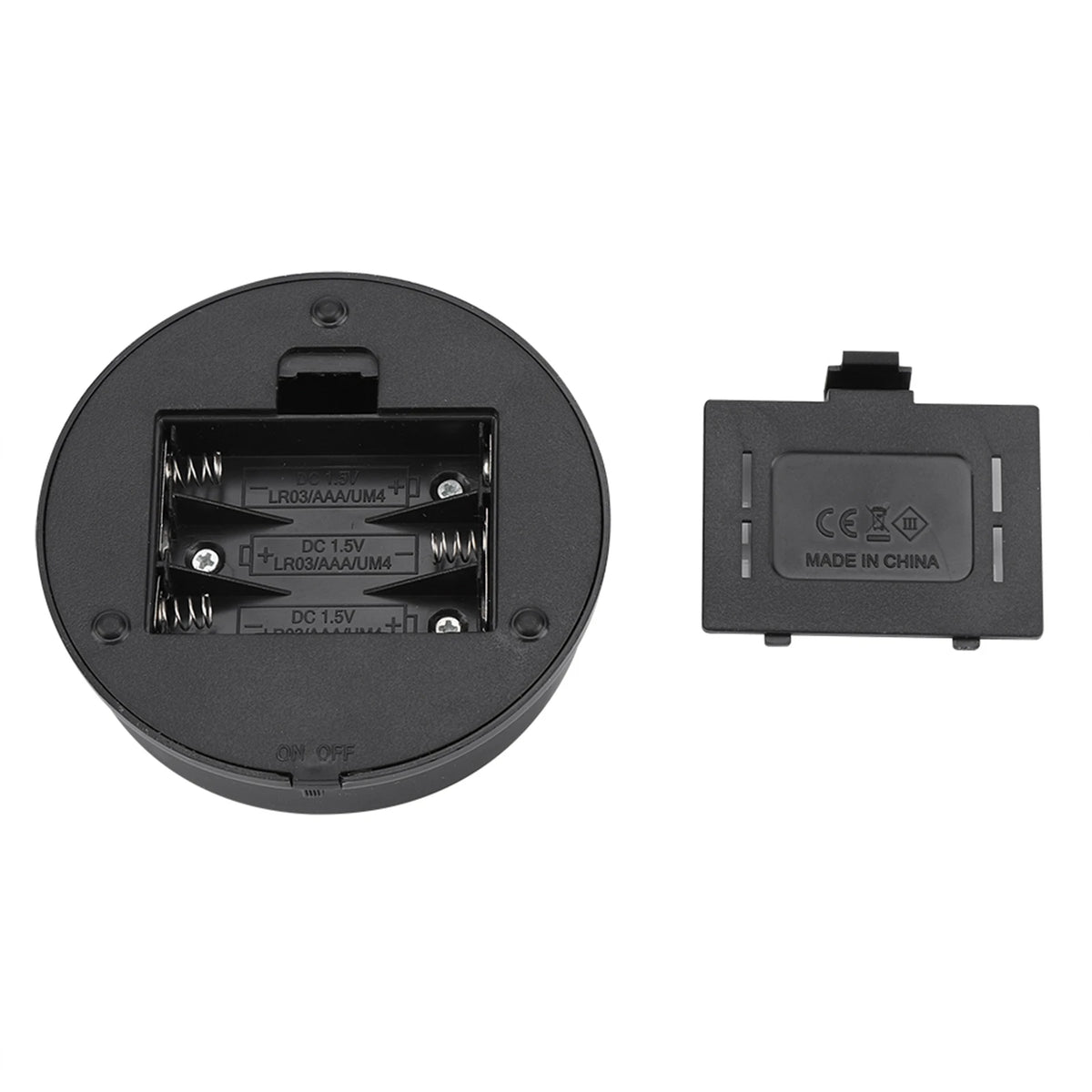 lampe led sept couleurs rechargeable base ronde moderne adhésif noir blanc